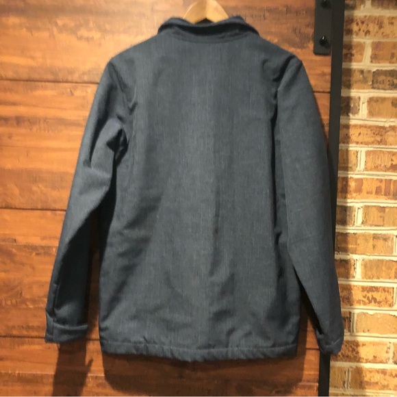 Columbia  Jacket Blue Fleece Lined Zipper Medium - Picture 6 of 6